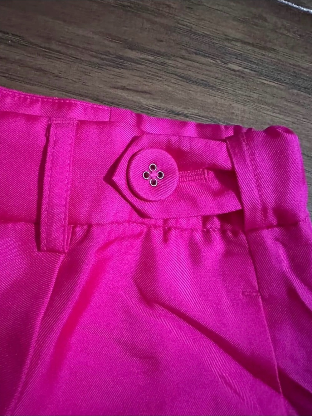 J. Crew Bright Pink Silk Pants - Picture 5 of 5